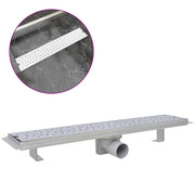 Vetonek Desagüe de ducha lineal burbuja acero inoxidable 630x140 mm