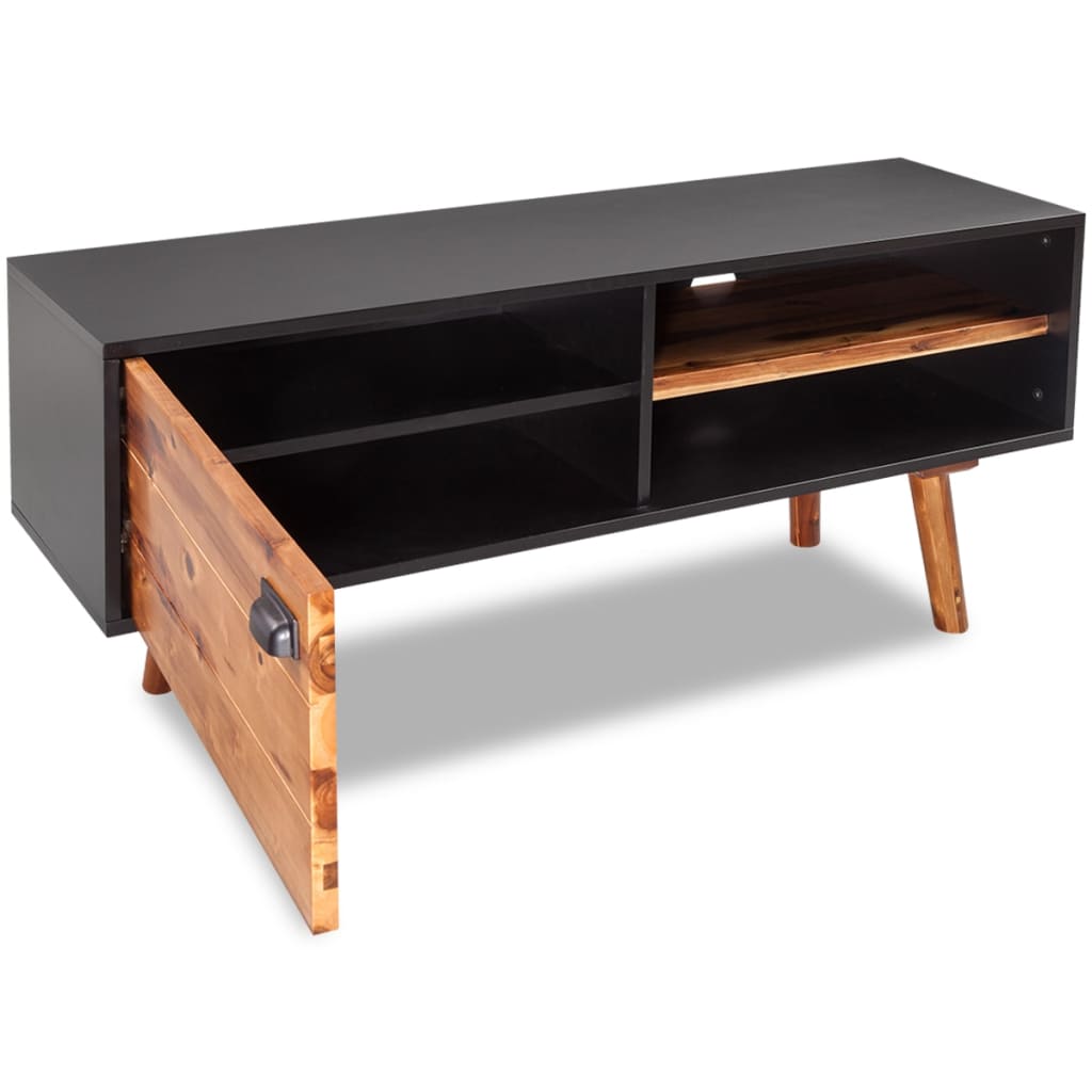 Acacia solid wood tv furniture 120x35x50 cm