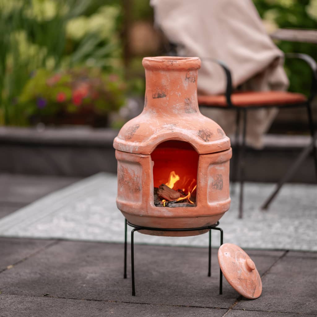 RedFire Chimenea Lima arcilla paja 86033