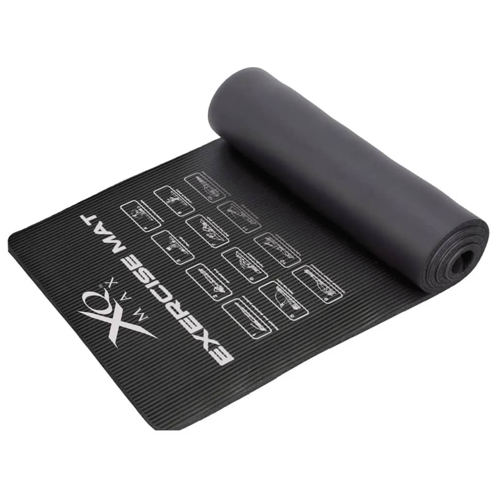 XQ Max Black Yoga Esterilla 183x58x1 cm