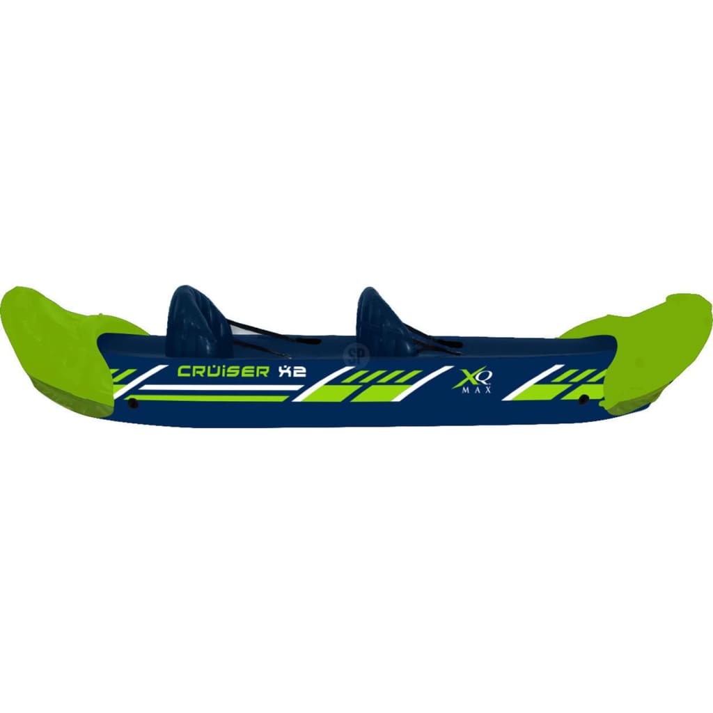 XQ Max Kayak Cruiser X2 azul y verde 308x91x51 cm