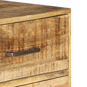 Cómoda de madera maciza de mango 45x35x106 cm - Vetonek
