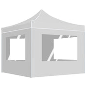 Carpa plegable profesional con paredes aluminio blanco 3x3m v0442 Vetonek