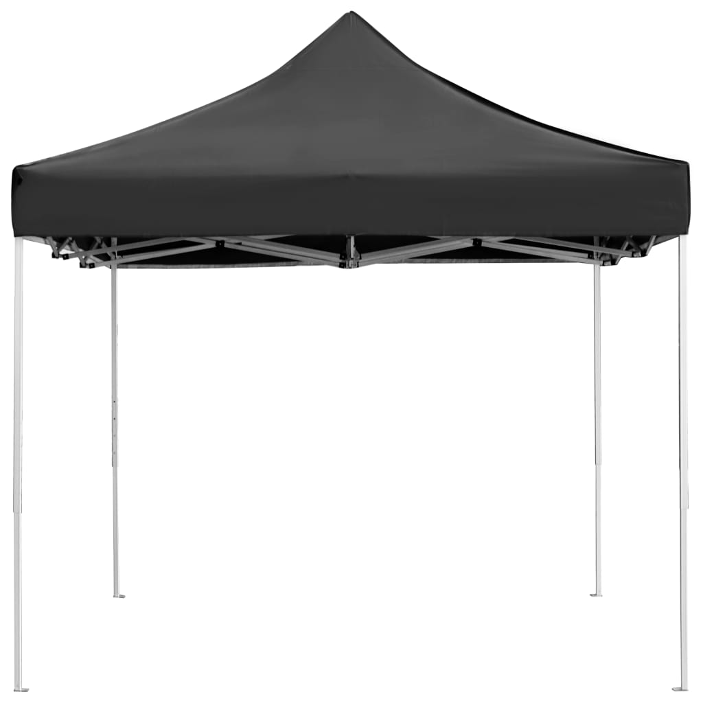Carpa plegable profesional de aluminio gris antracita 4,5x3 m v0473 - Vetonek