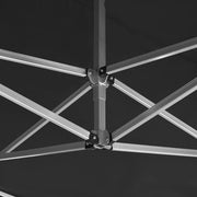 Carpa plegable profesional de aluminio gris antracita 4,5x3 m v93 Vetonek