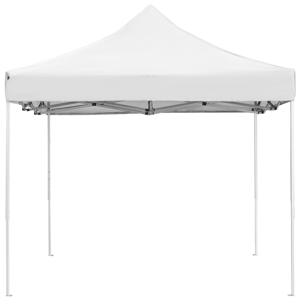 Carpa plegable profesional de aluminio blanca 4,5x3 m v0497 - Vetonek