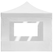 Carpa plegable profesional con paredes aluminio blanca 4,5x3 m v00 Vetonek