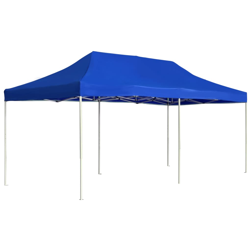 Carpa plegable profesional de aluminio azul 6x3 m v0565 Vetonek