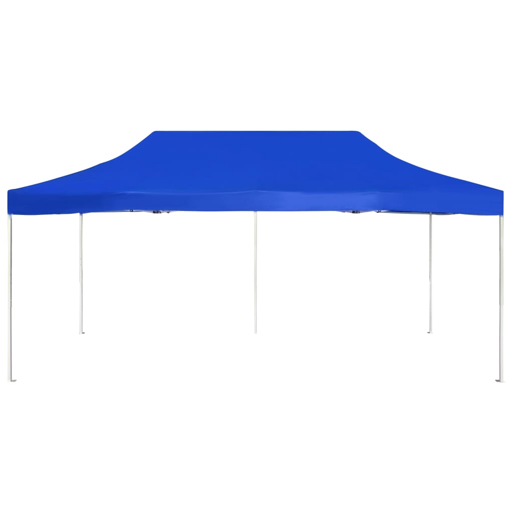 Carpa plegable profesional de aluminio azul 6x3 m - Vetonek