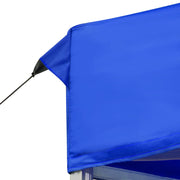 Carpa plegable profesional de aluminio azul 6x3 m v02 Vetonek