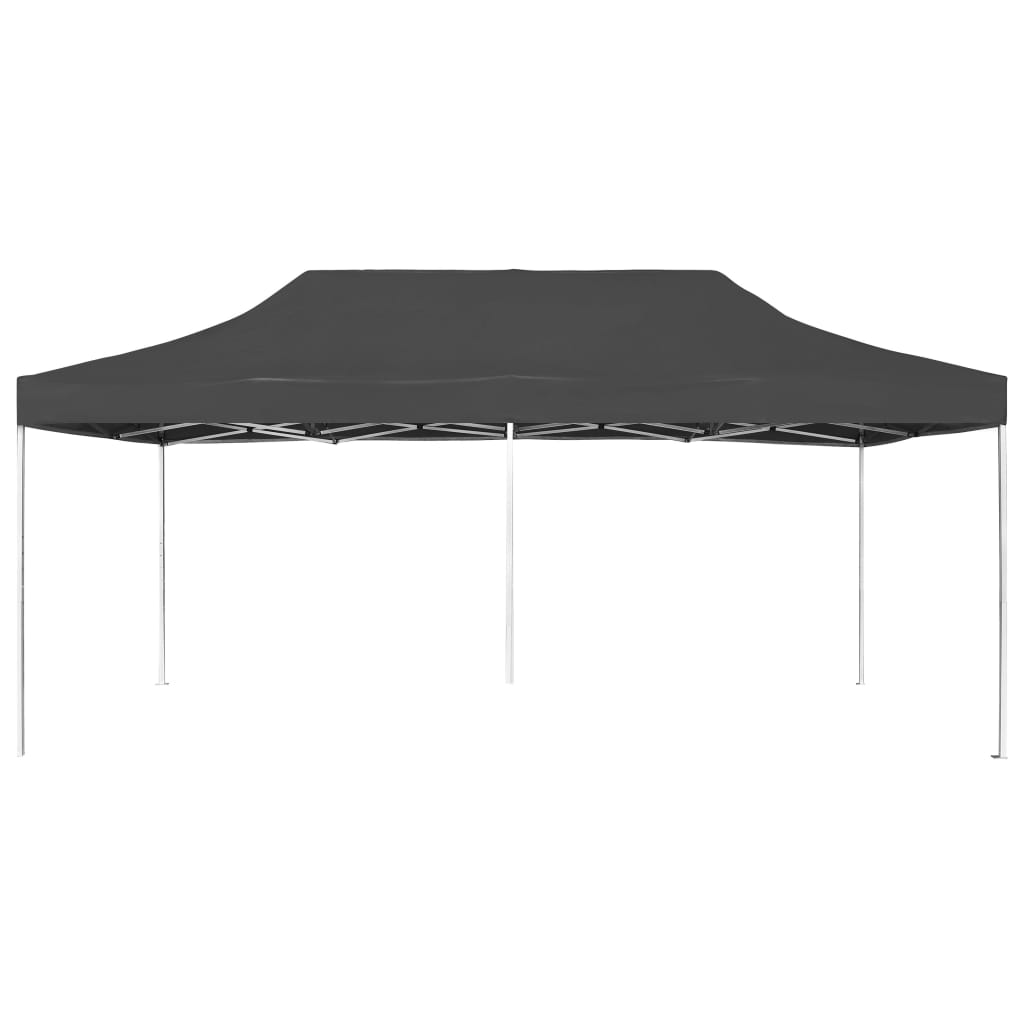 Vetonek Carpa plegable profesional de aluminio antracita 6x3 m