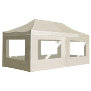 Carpa plegable profesional y paredes aluminio crema 6x3m v0602 Vetonek