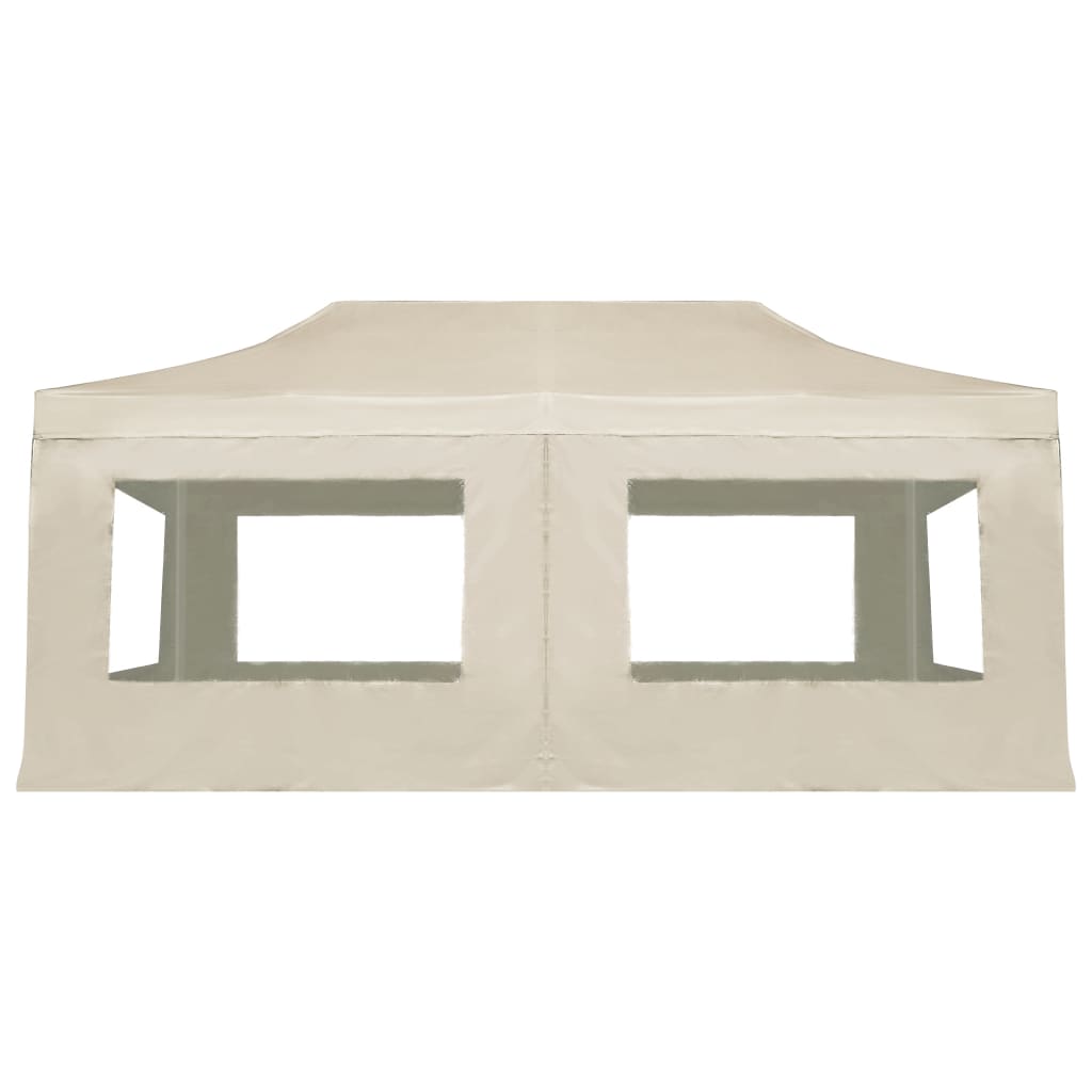 Carpa plegable profesional y paredes aluminio crema 6x3m - Vetonek