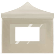 Carpa plegable profesional y paredes aluminio crema 6x3m - Vetonek