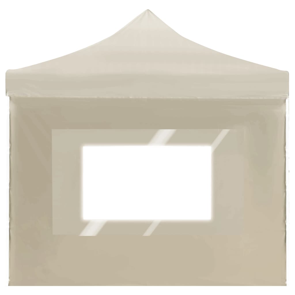 Carpa plegable profesional y paredes aluminio crema 6x3m - Vetonek