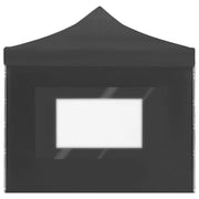 Carpa plegable profesional y paredes aluminio antracita 6x3 m v08 - Vetonek