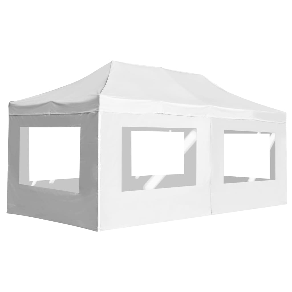 Carpa plegable profesional y paredes aluminio blanco 6x3 m v0640 Vetonek