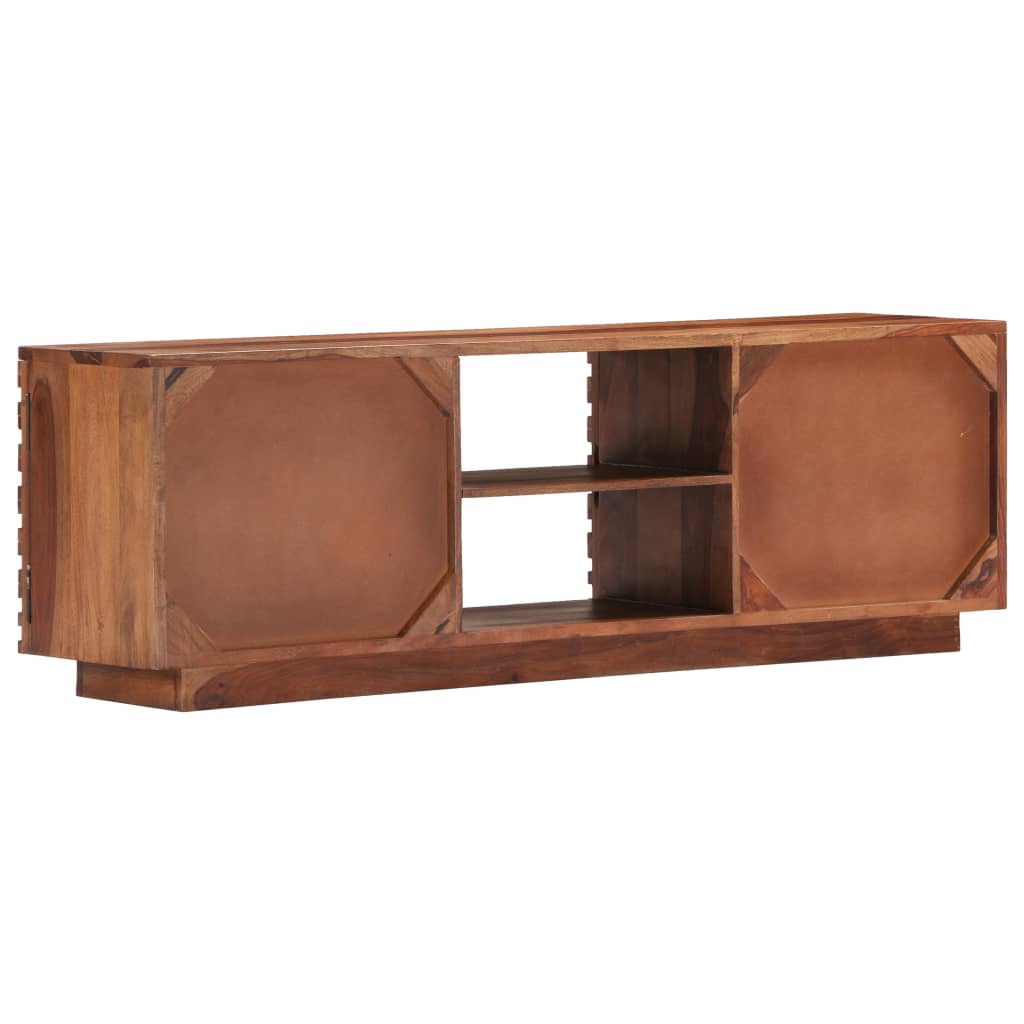 Sheesham solid wood tv furniture 120x30x40 cm