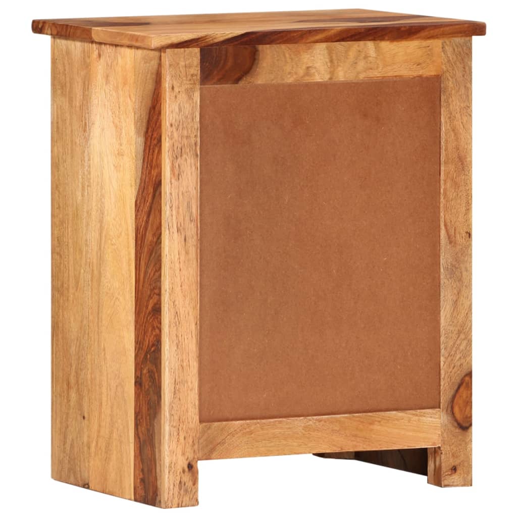 Sound wooden bedside table 40x30x50 cm