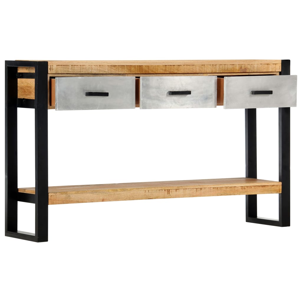 Tabella della console di legno audio 130x30x76 cm