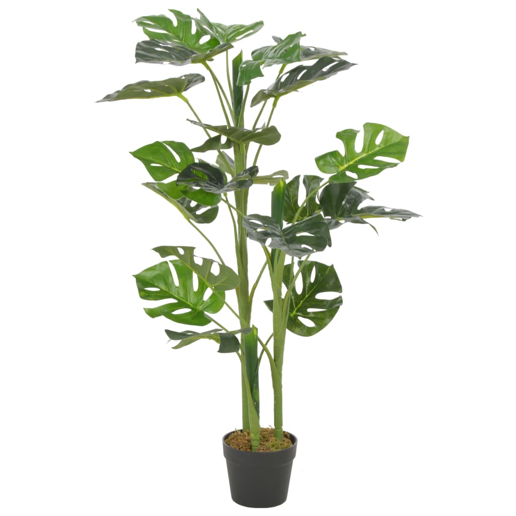 Vetonek Planta artificial monstera con maceta 100 cm verde