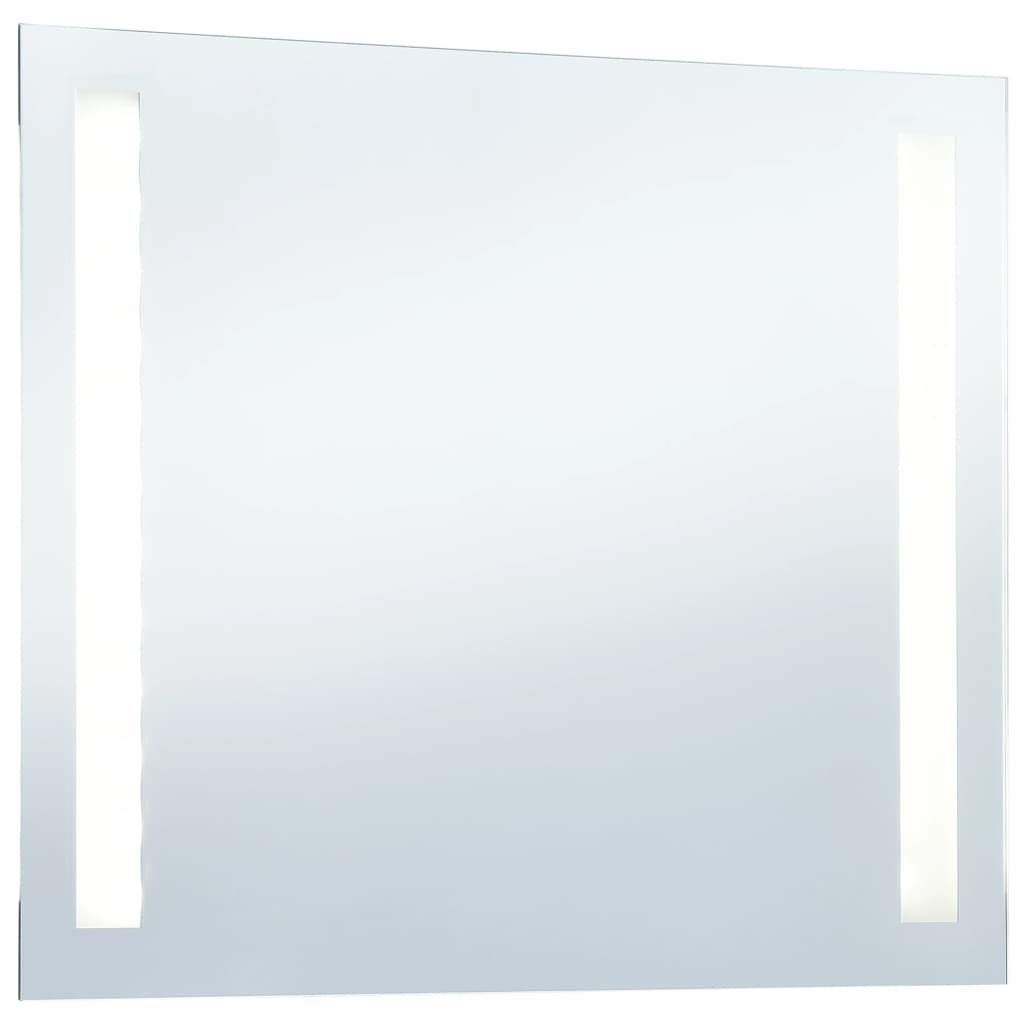 Espejo de pared de baño con LED 80x60 cm vidaXL