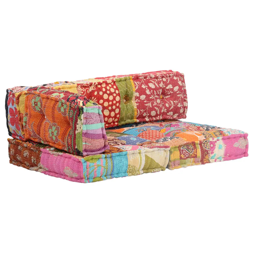 Vetonek Puf patchwork de tela