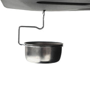 Barbacoa portátil de gas con 6 zonas de cocción negra de acero V3794 Vetonek