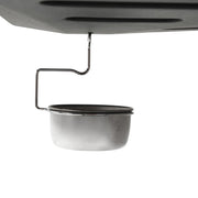 Barbacoa portátil de gas con 6 zonas plateada acero inoxidable V3817 Vetonek