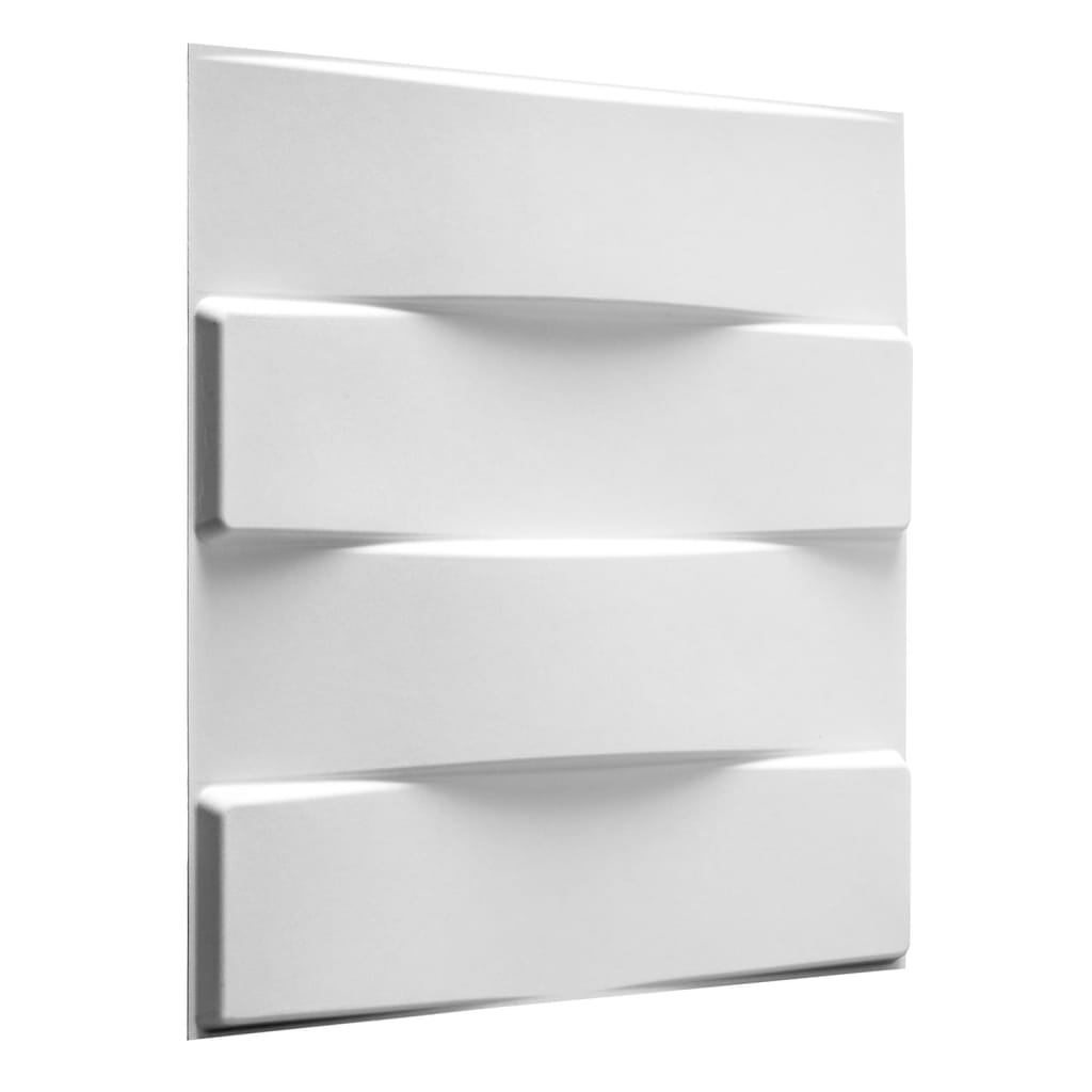 VicArt Paneles de pared 3D 24 uds GA-WA05 diseño Vaults vidaXL