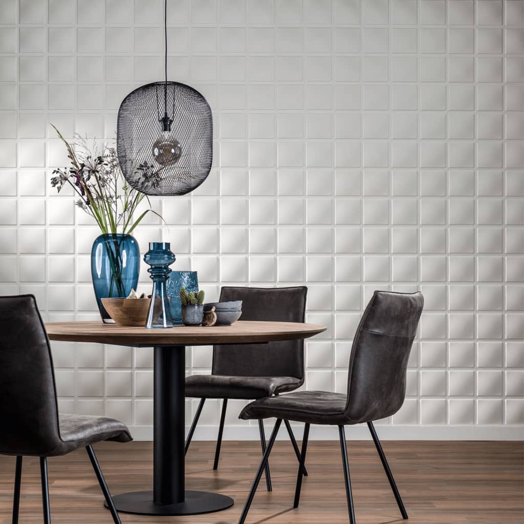 Vetonek Paneles de pared 3D 24 uds GA-WA07 diseño Cubes