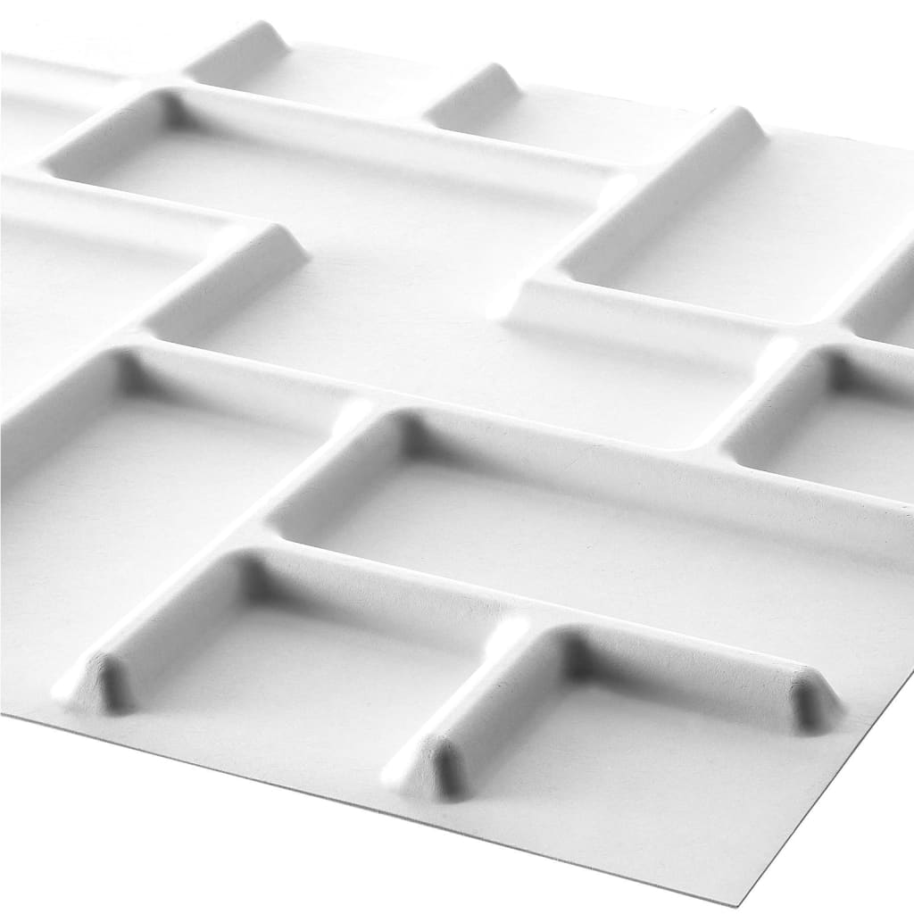 VicArt Paneles de pared 3D 24 uds GA-WA16 diseño Tetris vidaXL