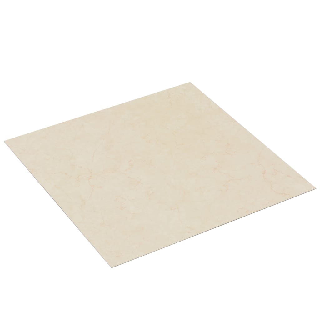 Lamas para suelo autoadhesivas PVC beige 5,11 m² vidaXL