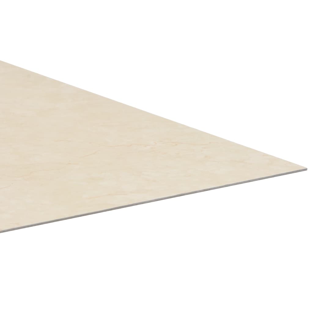 Lamas para suelo autoadhesivas PVC beige 5,11 m² vidaXL