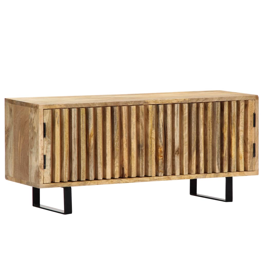 Mueble para TV madera maciza de mango 90x30x40 cm vidaXL