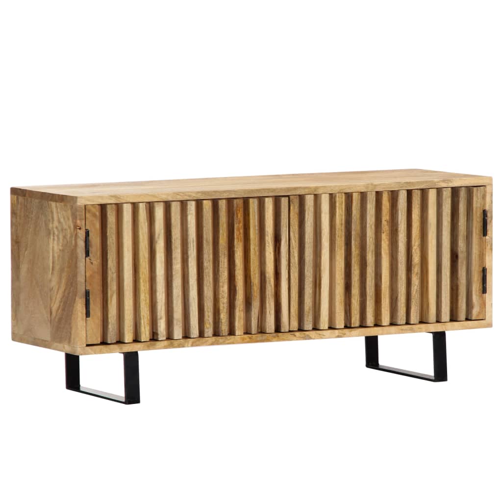 Mueble para TV madera maciza de mango 90x30x40 cm vidaXL