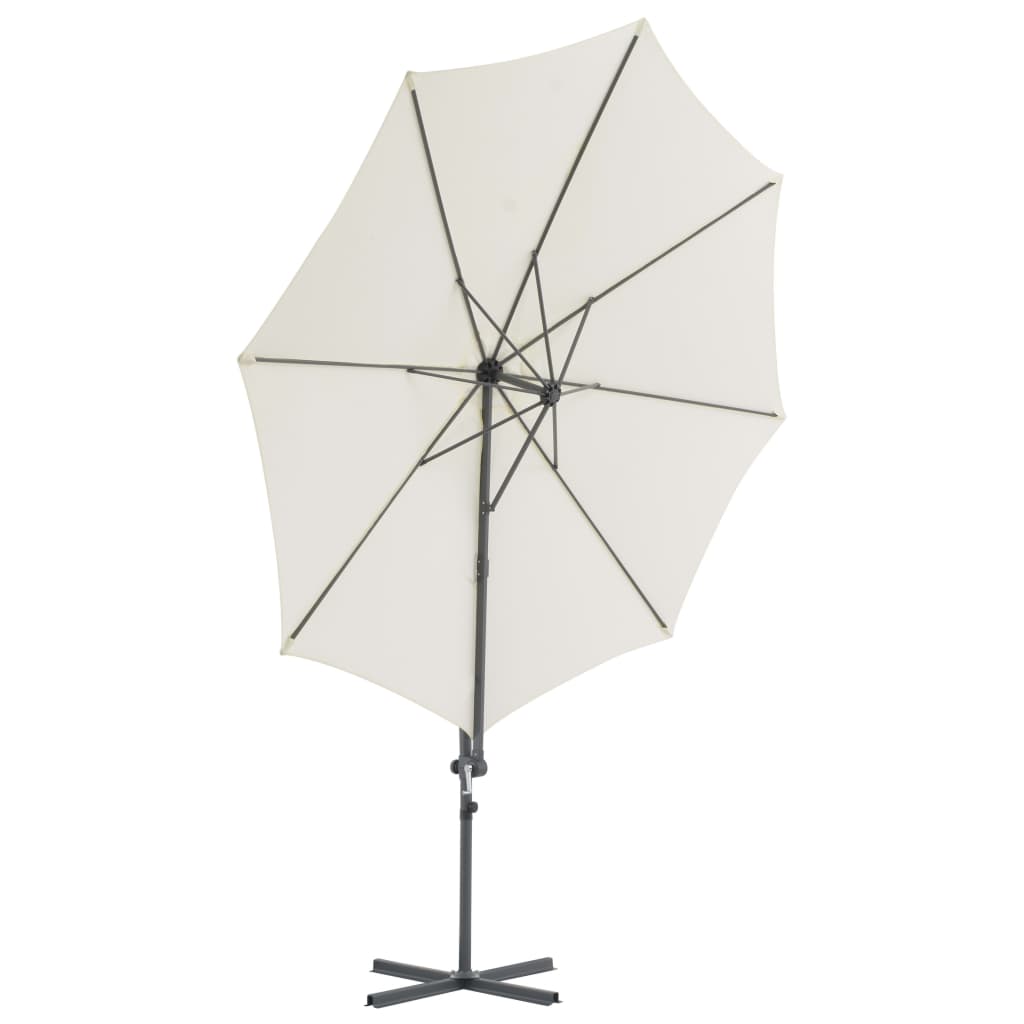 Garden umbrella with portable sand