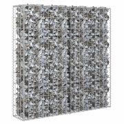 Vetonek Muro de gaviones con cubiertas acero galvanizado 80x20x100 cm