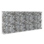 Vetonek Muro de gaviones con cubiertas acero galvanizado 200x20x85 cm