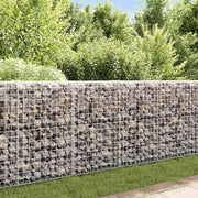 Muro de gaviones con cubiertas acero galvanizado 200x20x85 cm v2152 Vetonek