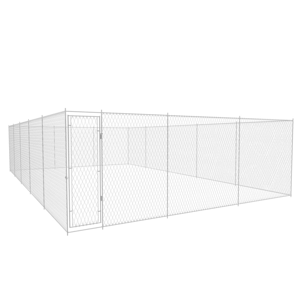 Vetonek Perrera de exterior de acero galvanizado 950x570x185 cm