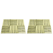 Porch tiles 12 units green wood 50x50 cm v9164 Vetonek