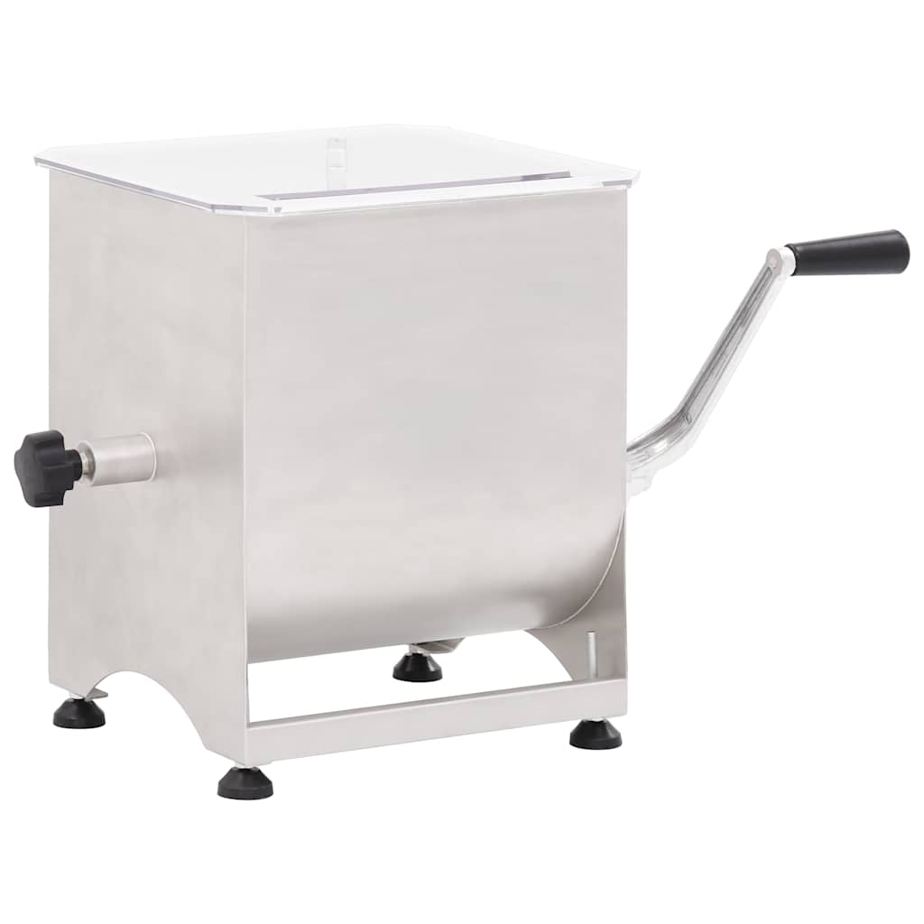 Vetonek Mezcladora de carne con caja engranajes acero inox. plateado 