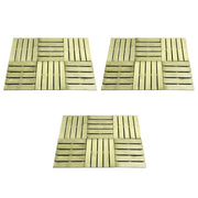 Porch tiles 18 units green wood 50x50 cm v9881 Vetonek