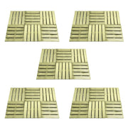 Porch tiles 30 units green wood 50x50 cm v9904 Vetonek