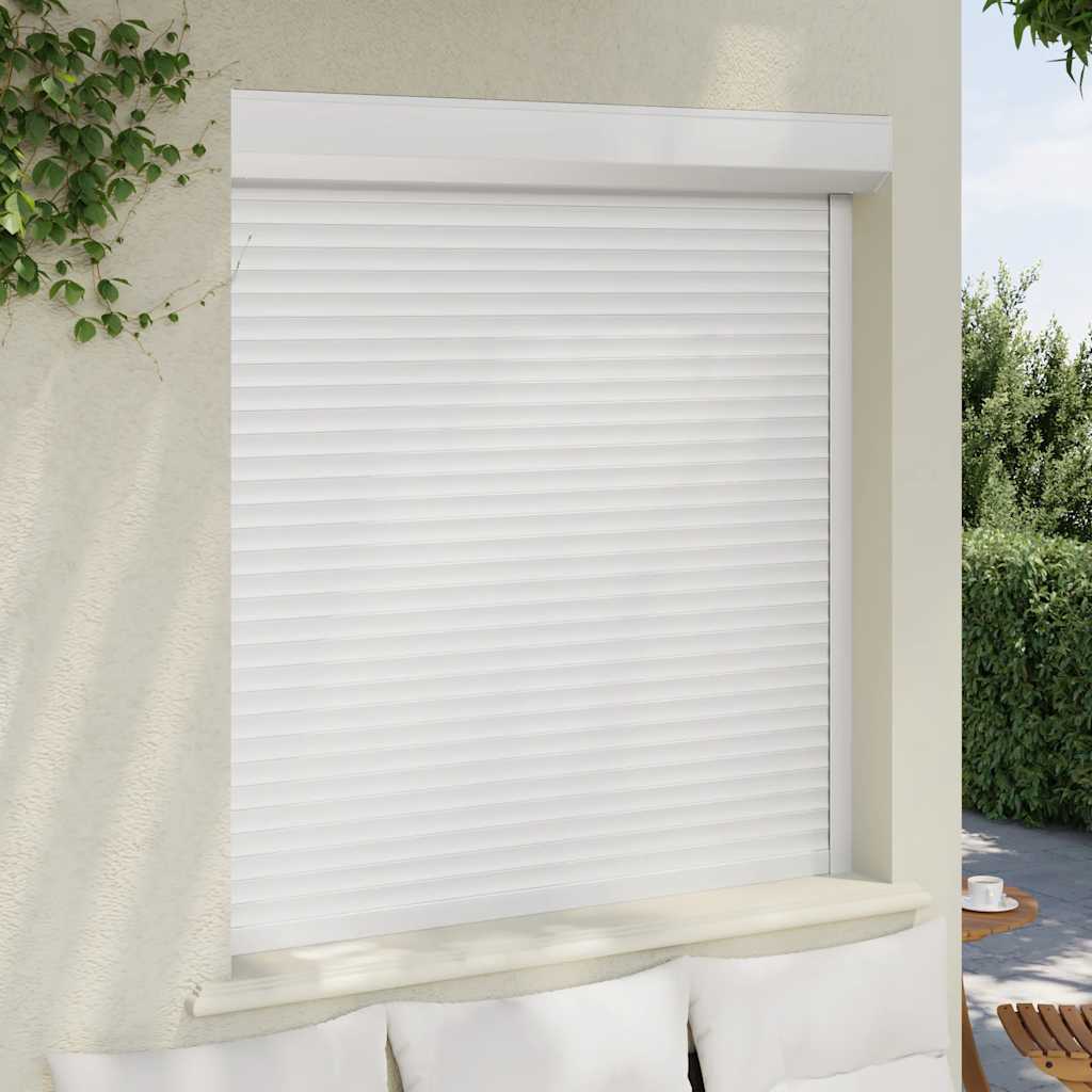 White aluminum blind 130x140 cm