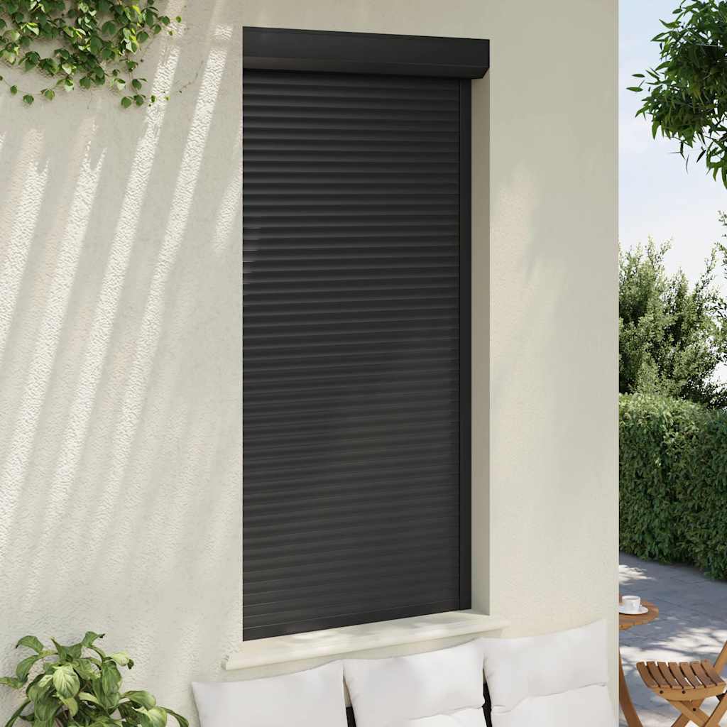 100x210 cm anthracite gray aluminum blind