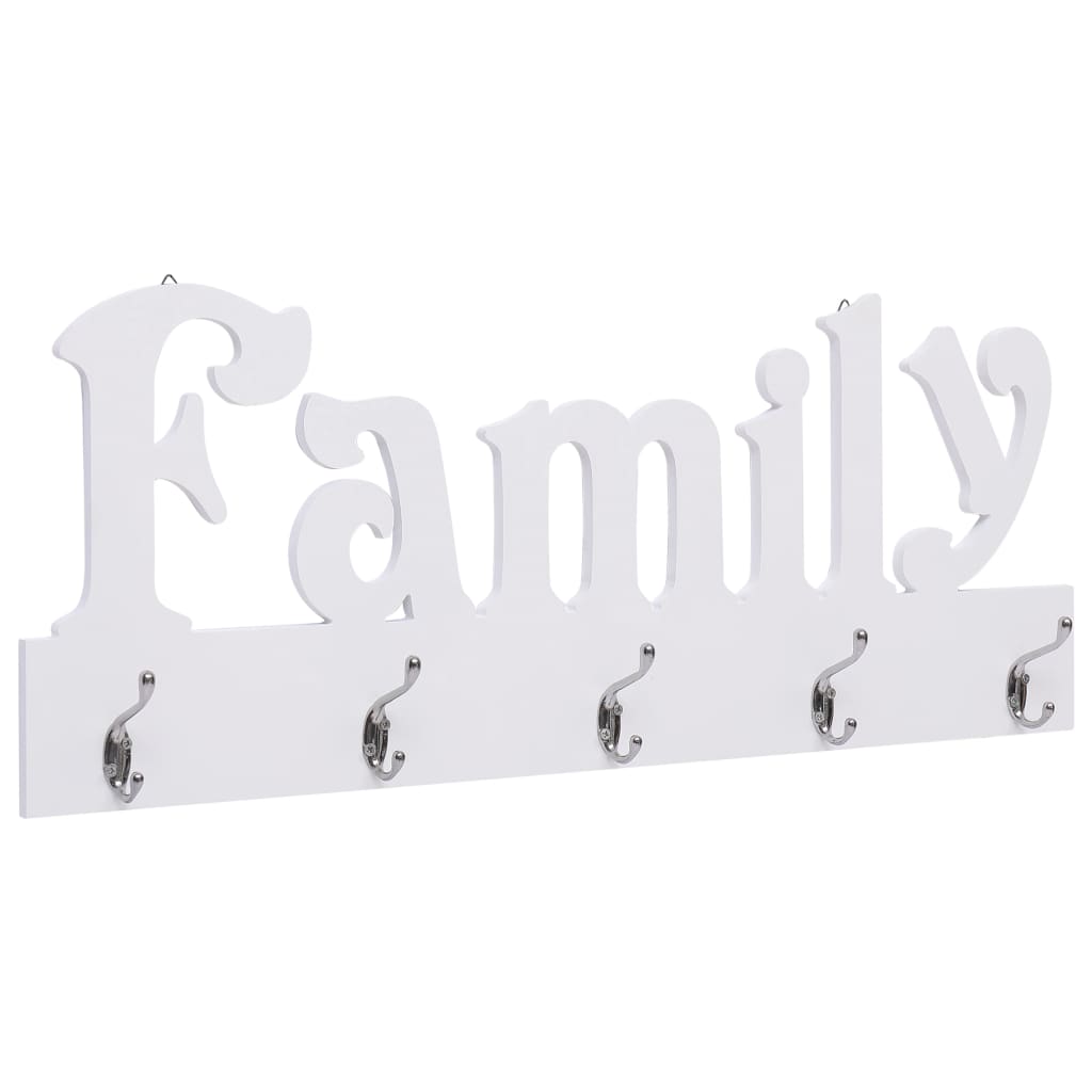 Vetonek Perchero de pared FAMILY 74x29,5 cm