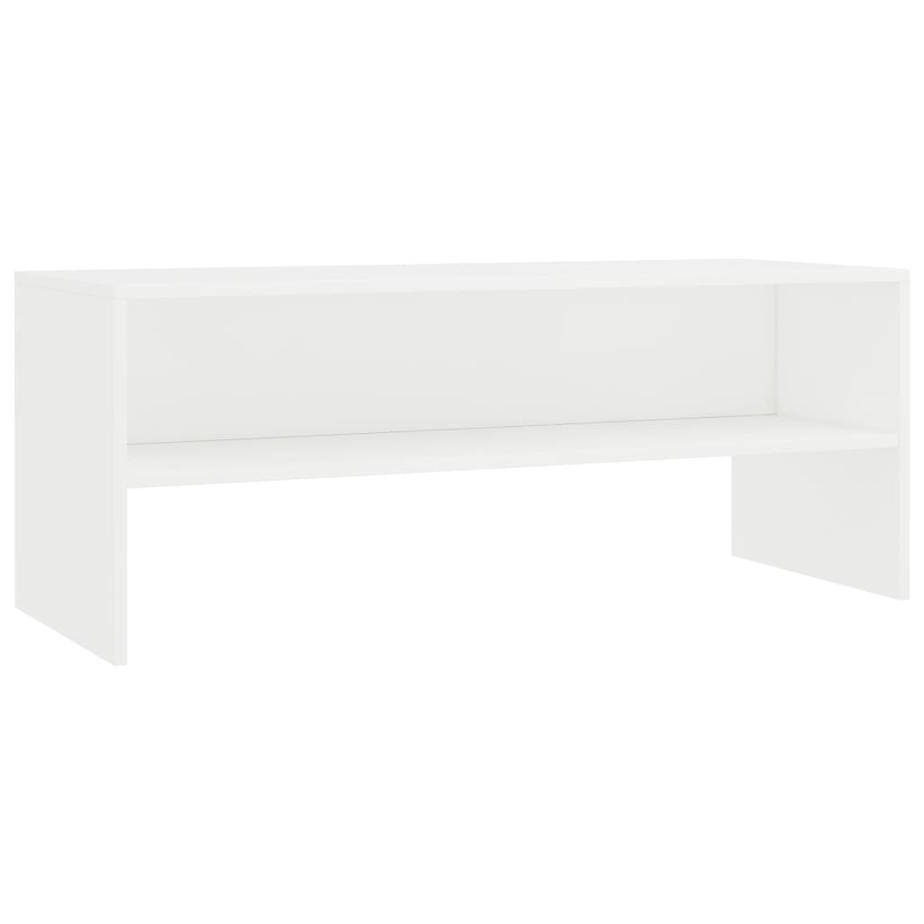 Mueble para TV madera blanco 100x40x40 cm vidaXL