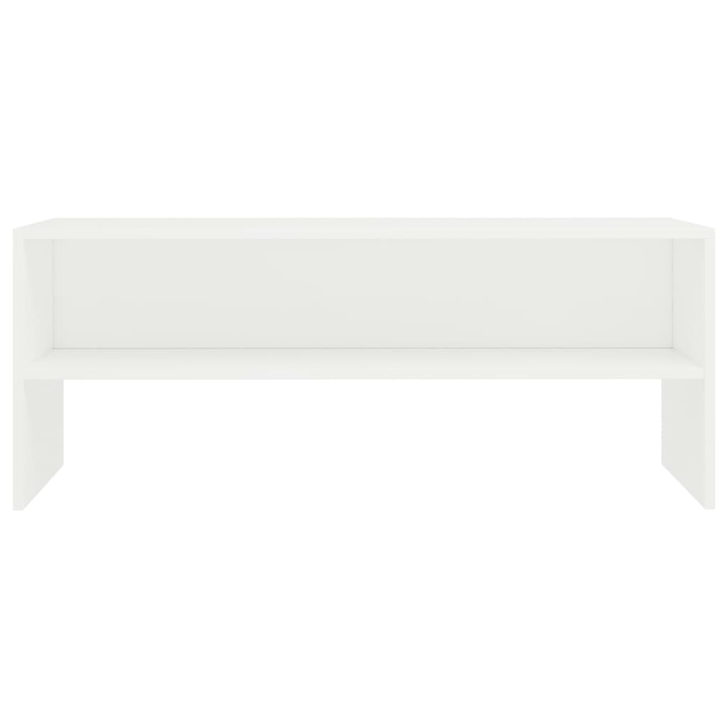 Mueble para TV madera blanco 100x40x40 cm vidaXL